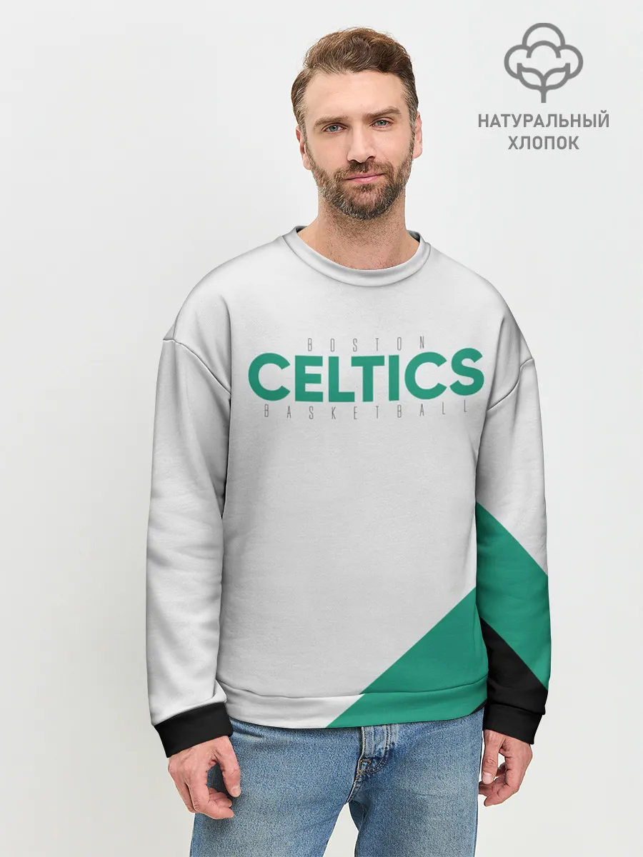 Мужской свитшот базовый / BOSTON CELTICS