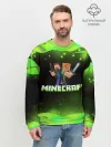 Мужской свитшот базовый / Minecraft 1