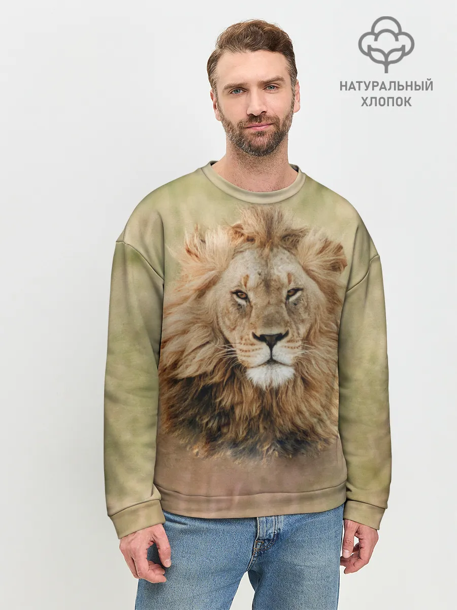 Мужской свитшот базовый / Lion King