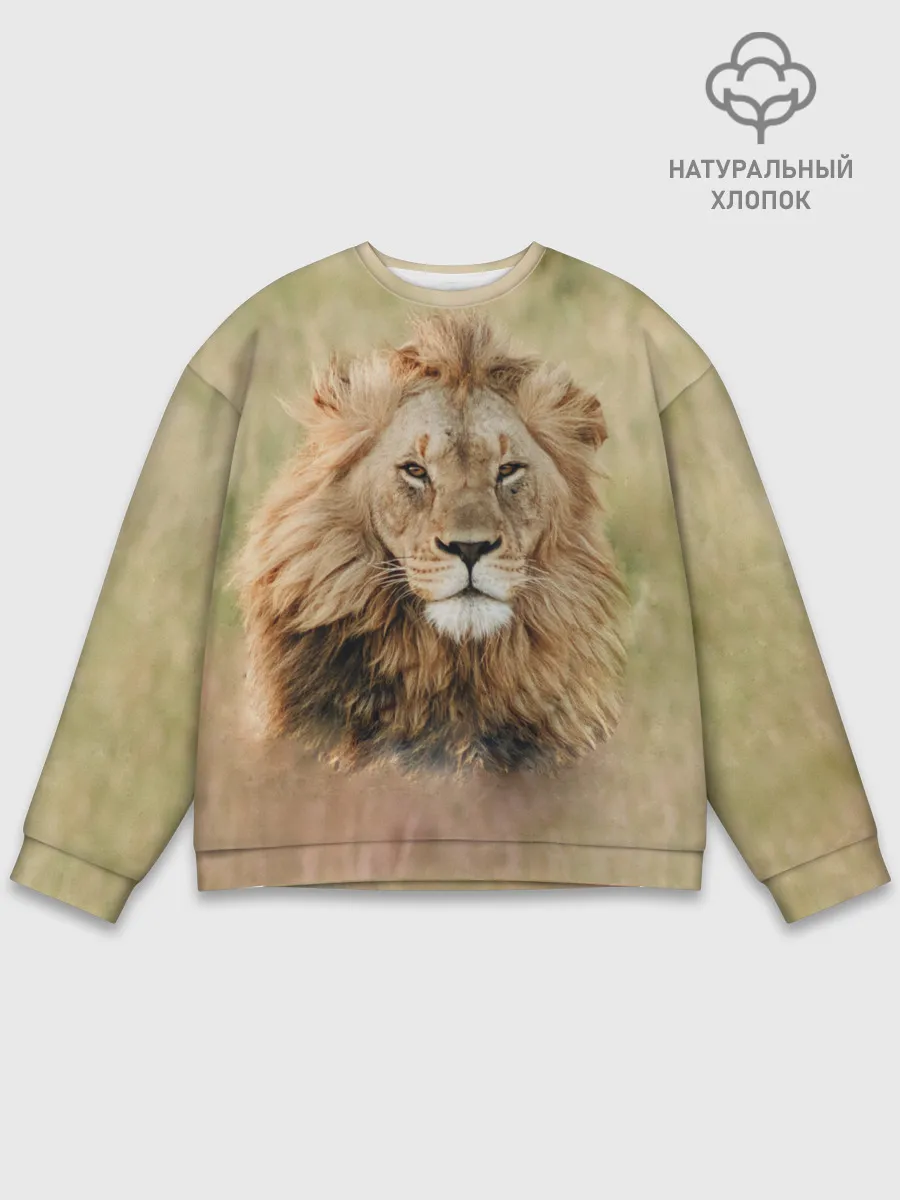 Мужской свитшот базовый / Lion King