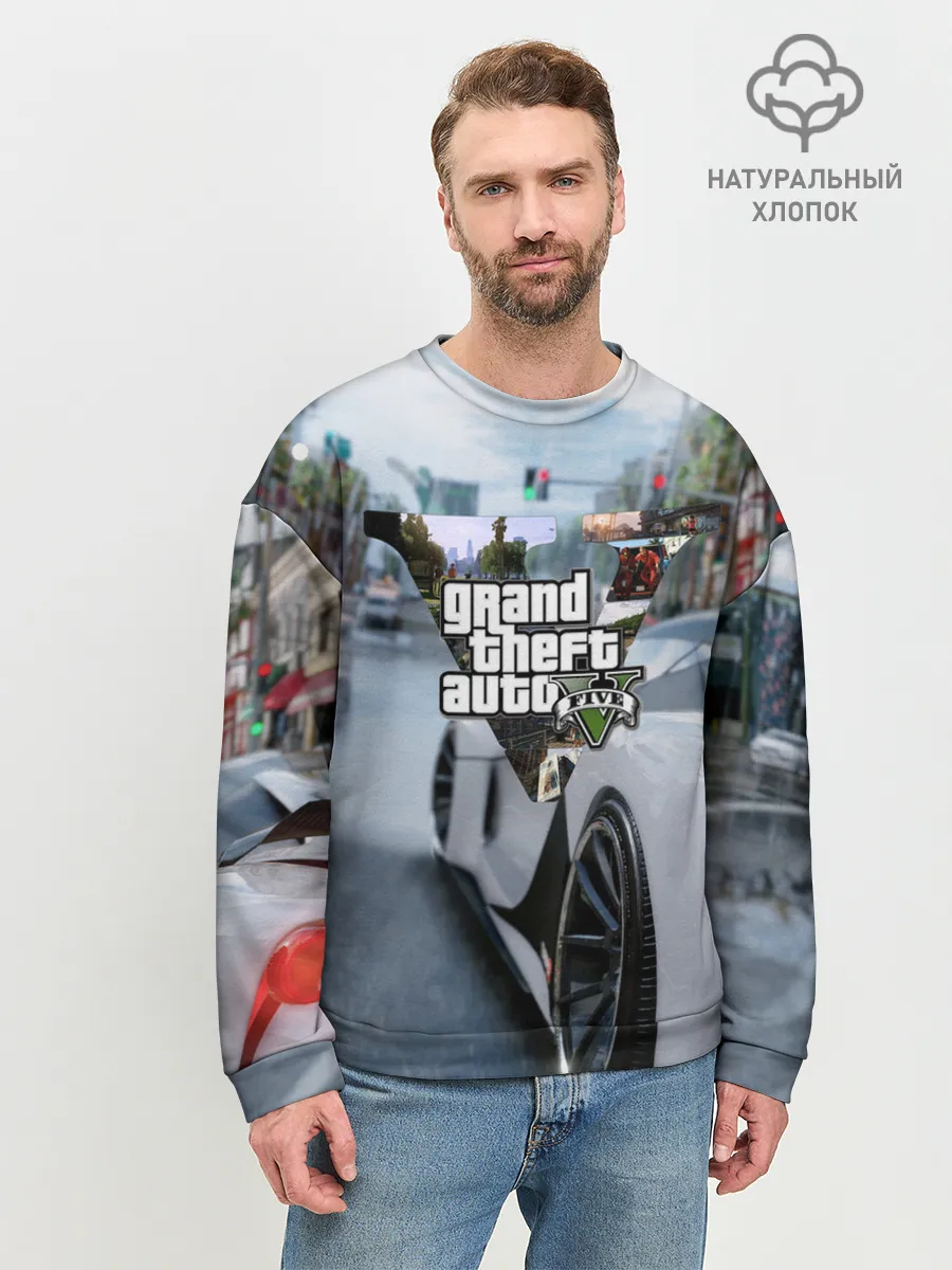 Мужской свитшот базовый / GTA