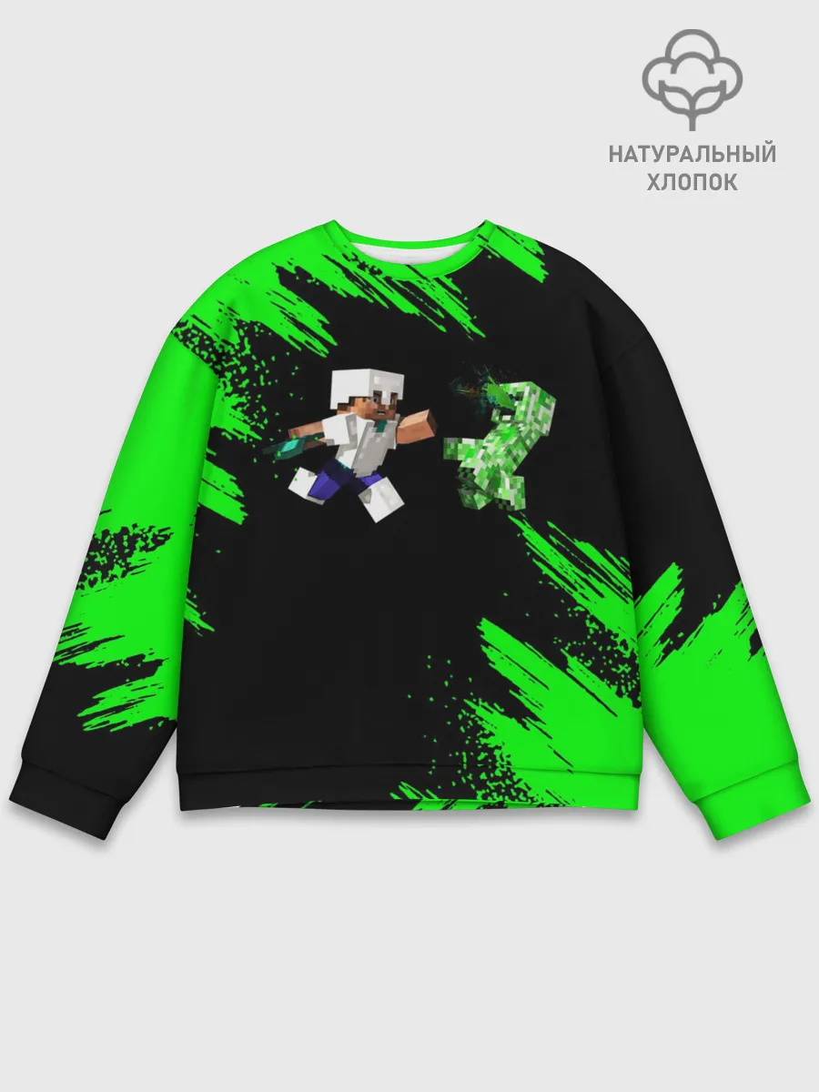 Мужской свитшот базовый / MINECRAFT