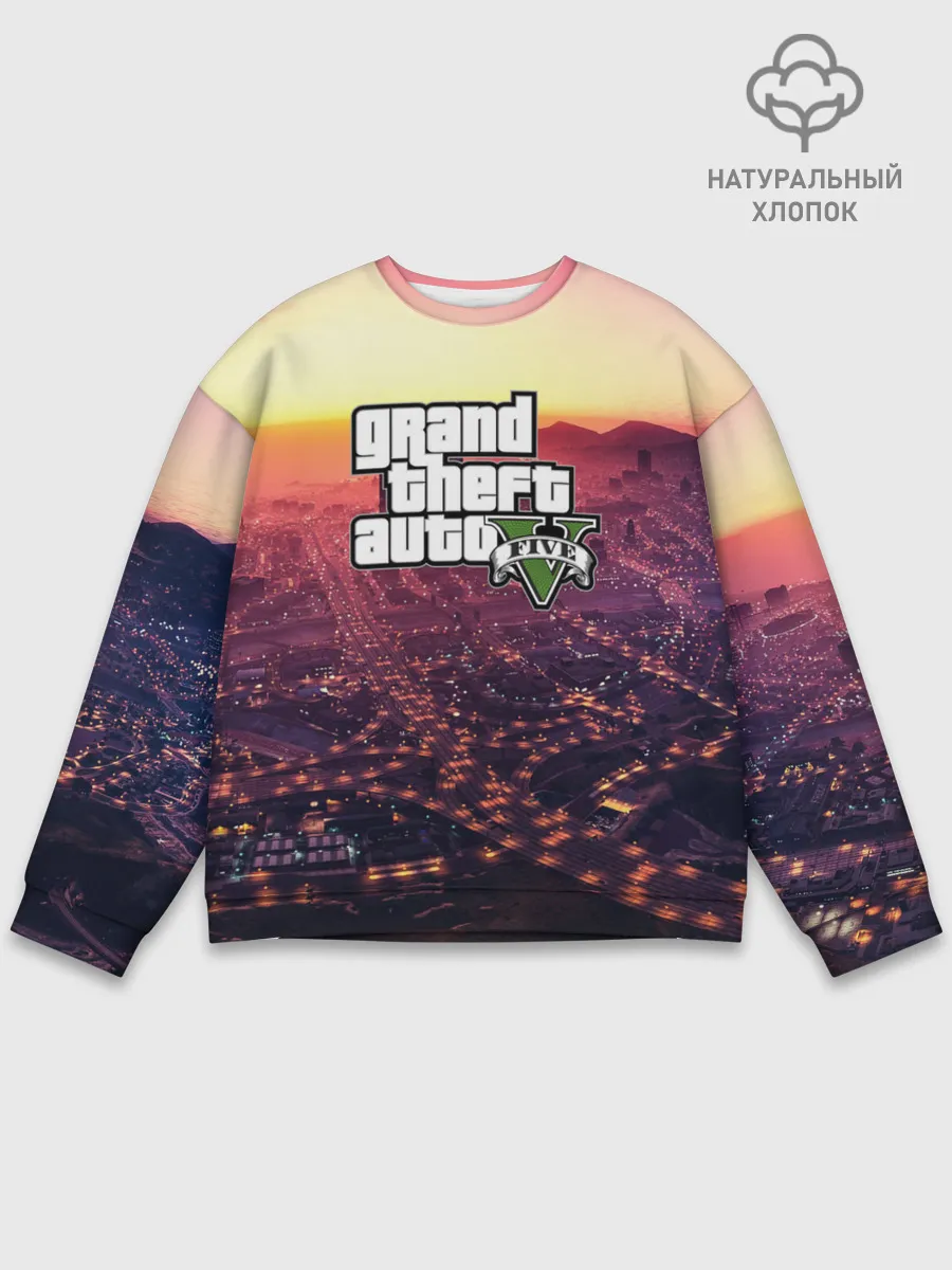 Мужской свитшот базовый / Gta V Five