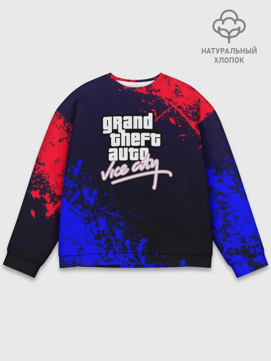 Мужской свитшот базовый / Gta Vice city