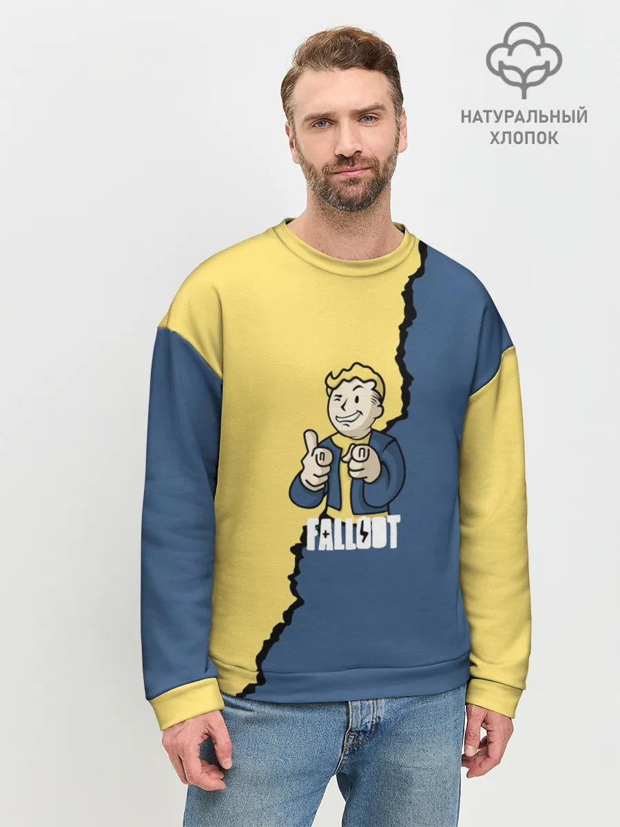 Мужской свитшот базовый / Fallout logo boy