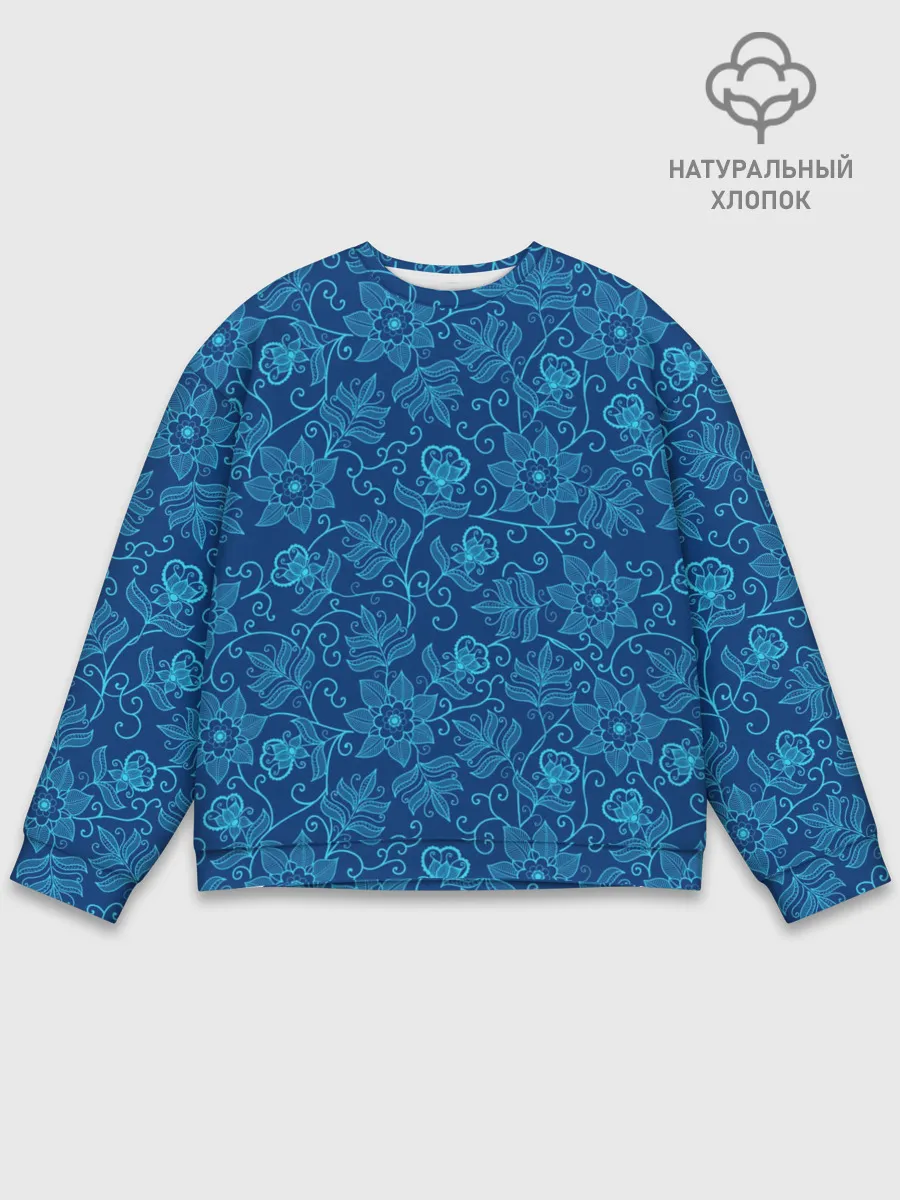 Мужской свитшот базовый / Узоры Природы