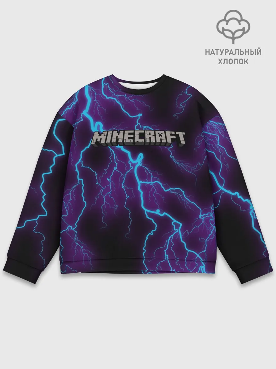 Мужской свитшот базовый / MINECRAFT