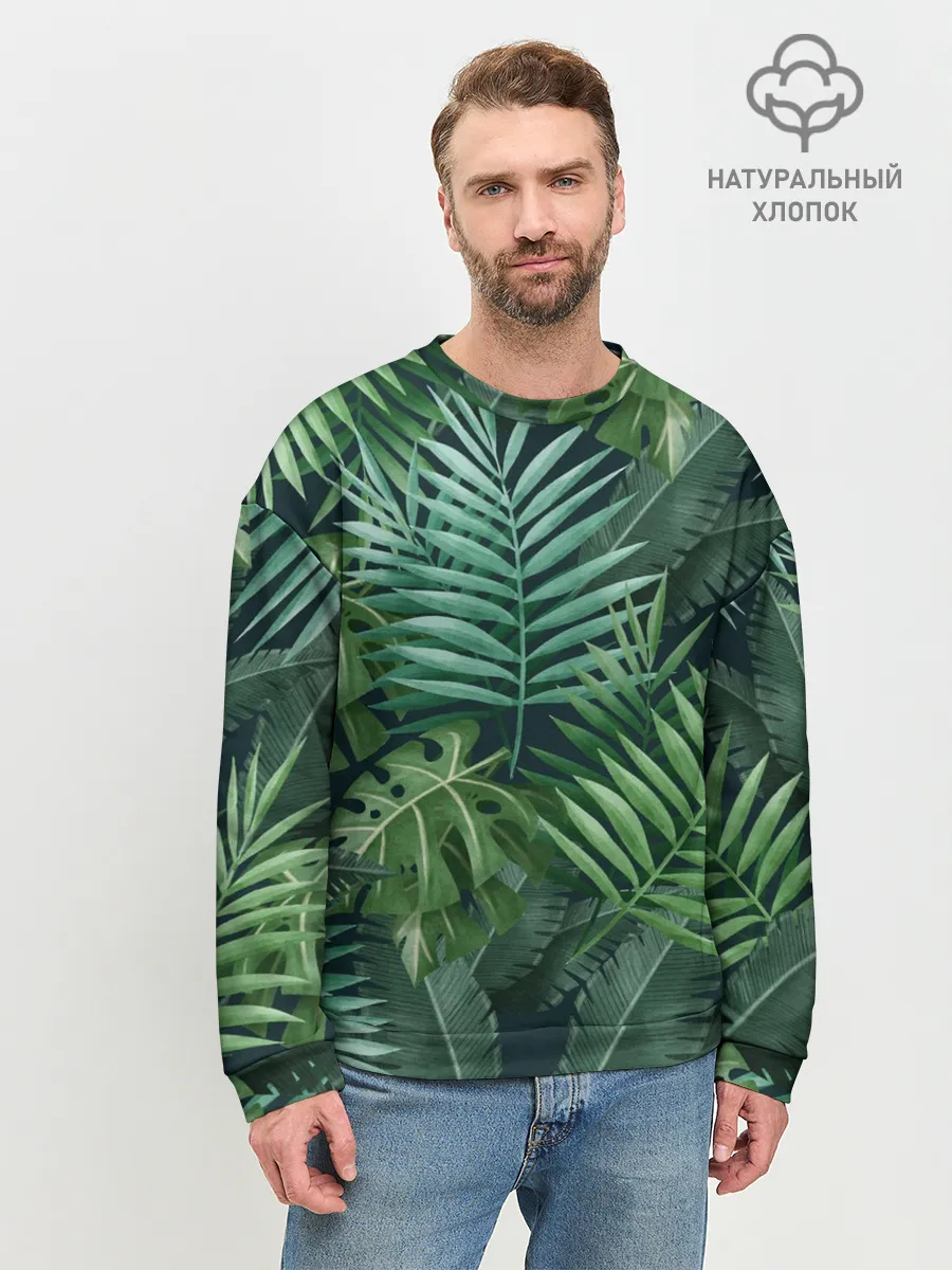 Мужской свитшот базовый / Тропики