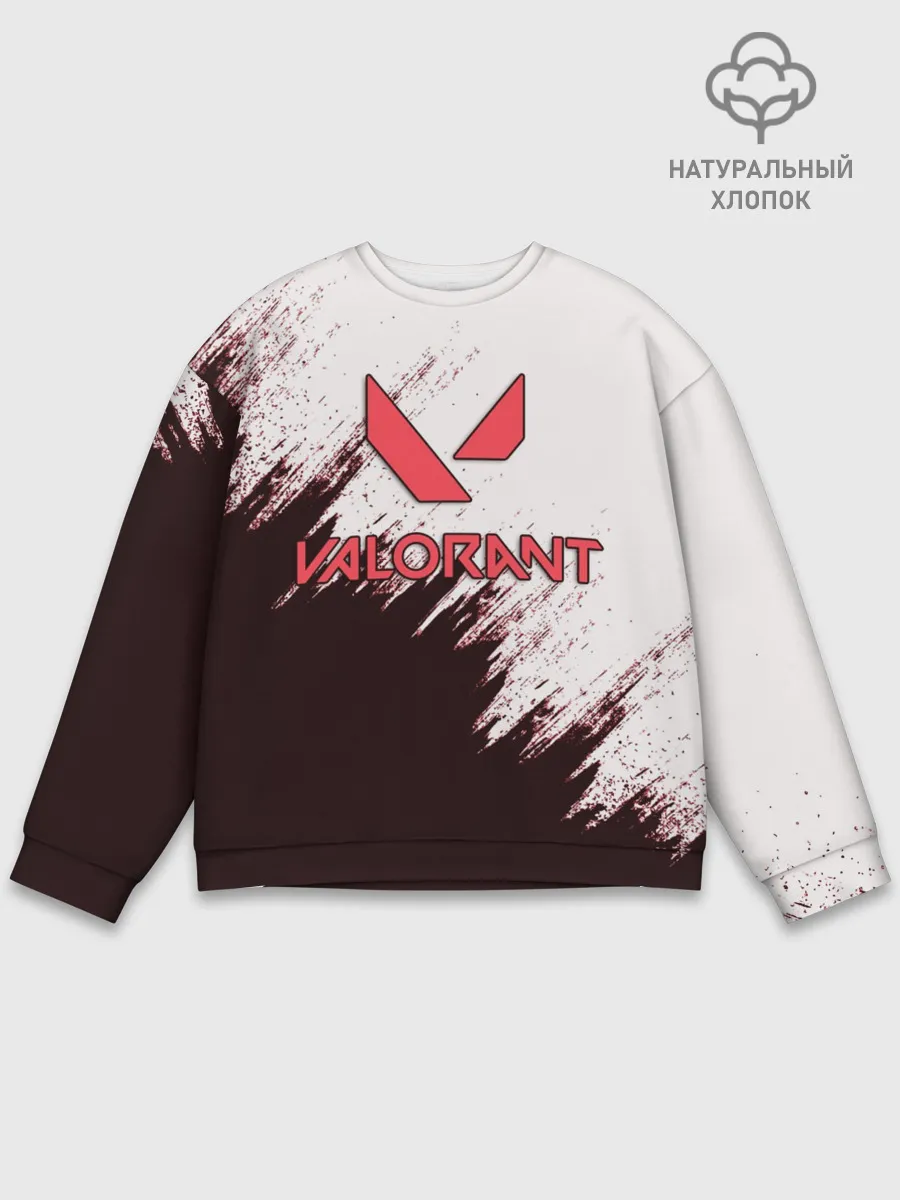 Мужской свитшот базовый / VALORANT