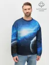 Мужской свитшот базовый / Космос