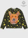 Мужской свитшот базовый / Corgi | Stars