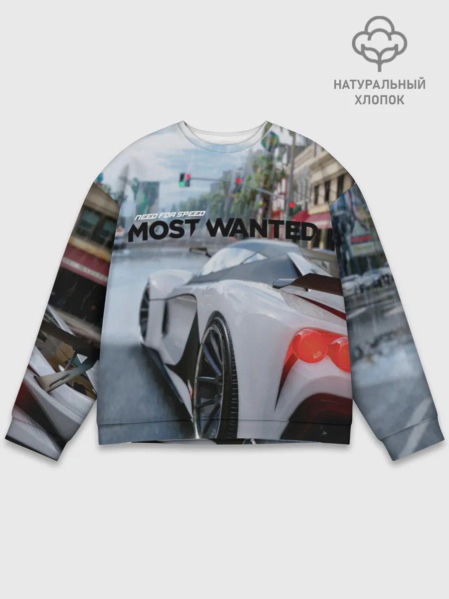 Мужской свитшот базовый / NFS Most Wanted