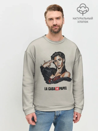 Мужской свитшот базовый / БУМАЖНЫЙ ДОМ