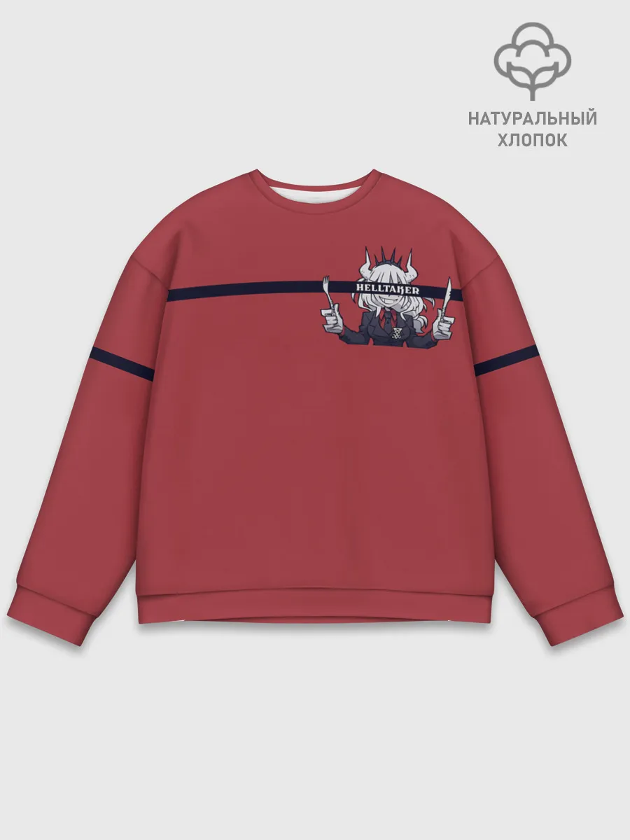 Мужской свитшот базовый / Helltaker