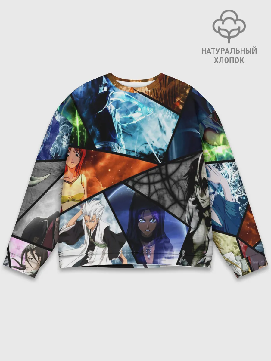 Мужской свитшот базовый / аниме персы