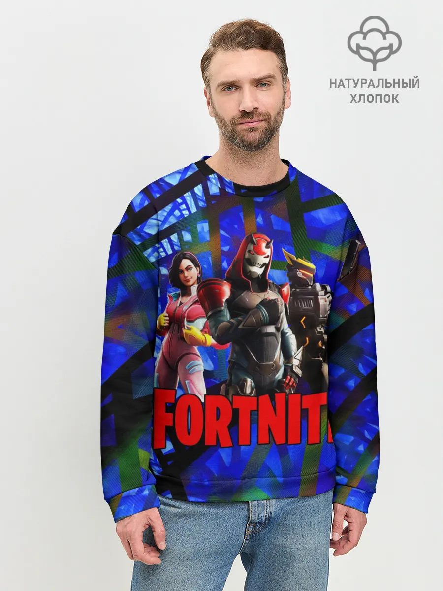 Мужской свитшот базовый / Fortnite