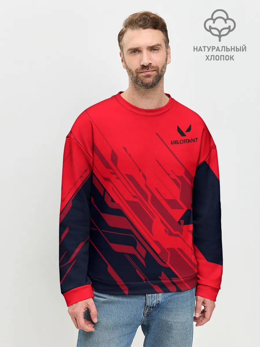Мужской свитшот базовый / Valorant