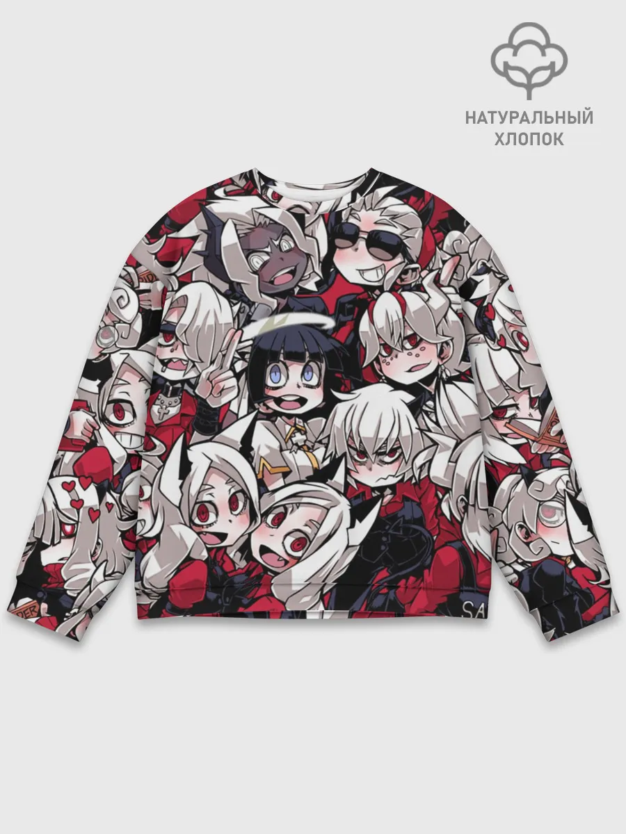 Мужской свитшот базовый / Helltaker