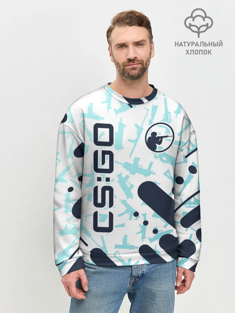 Мужской свитшот базовый / CS GO | КС ГО