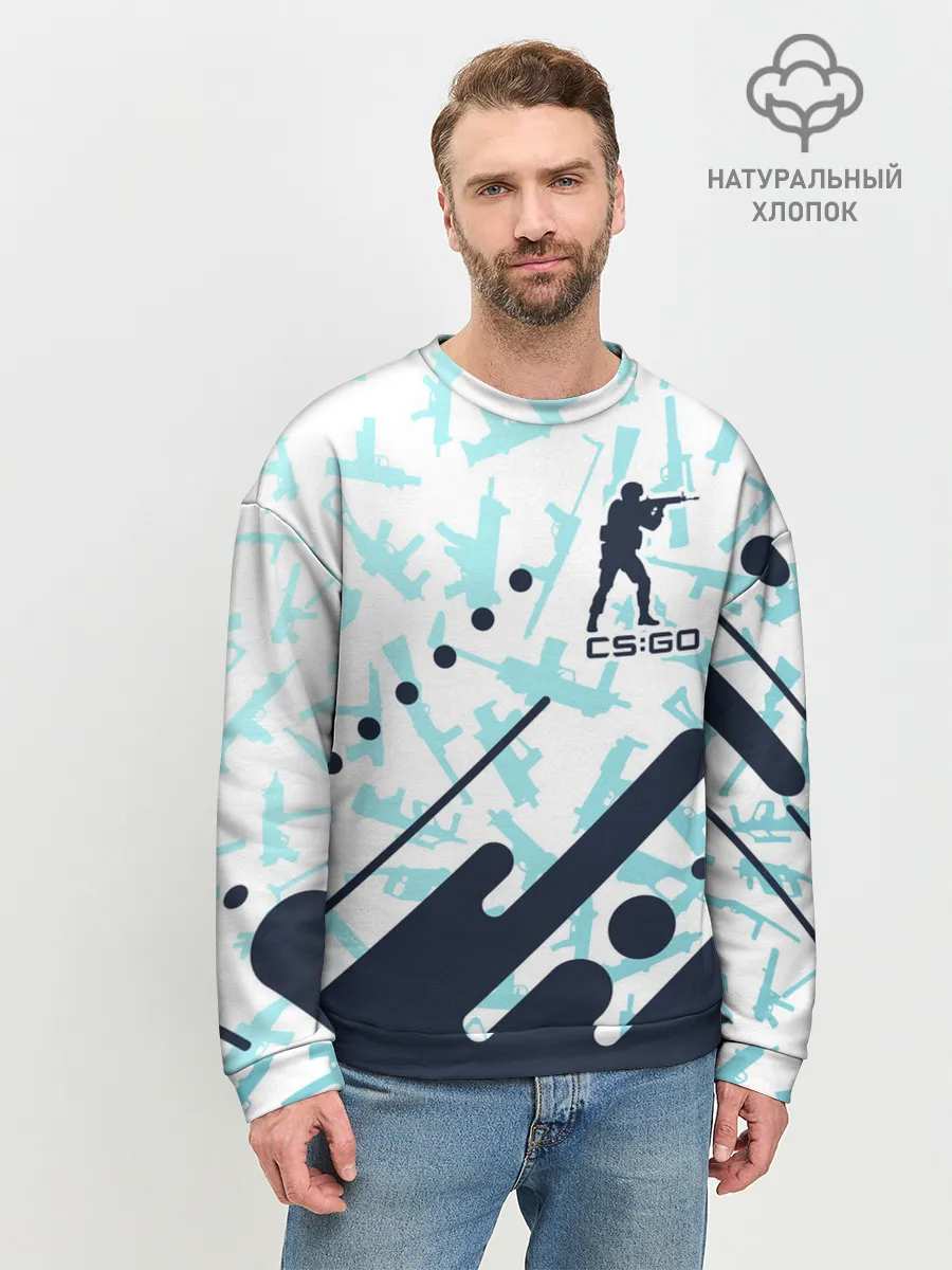 Мужской свитшот базовый / CS GO | КС ГО
