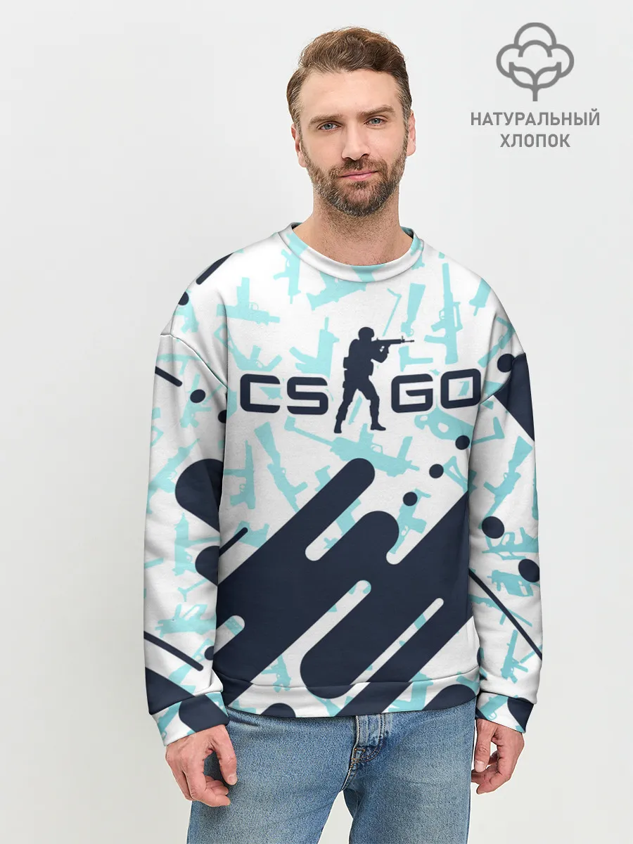 Мужской свитшот базовый / CS GO | КС ГО