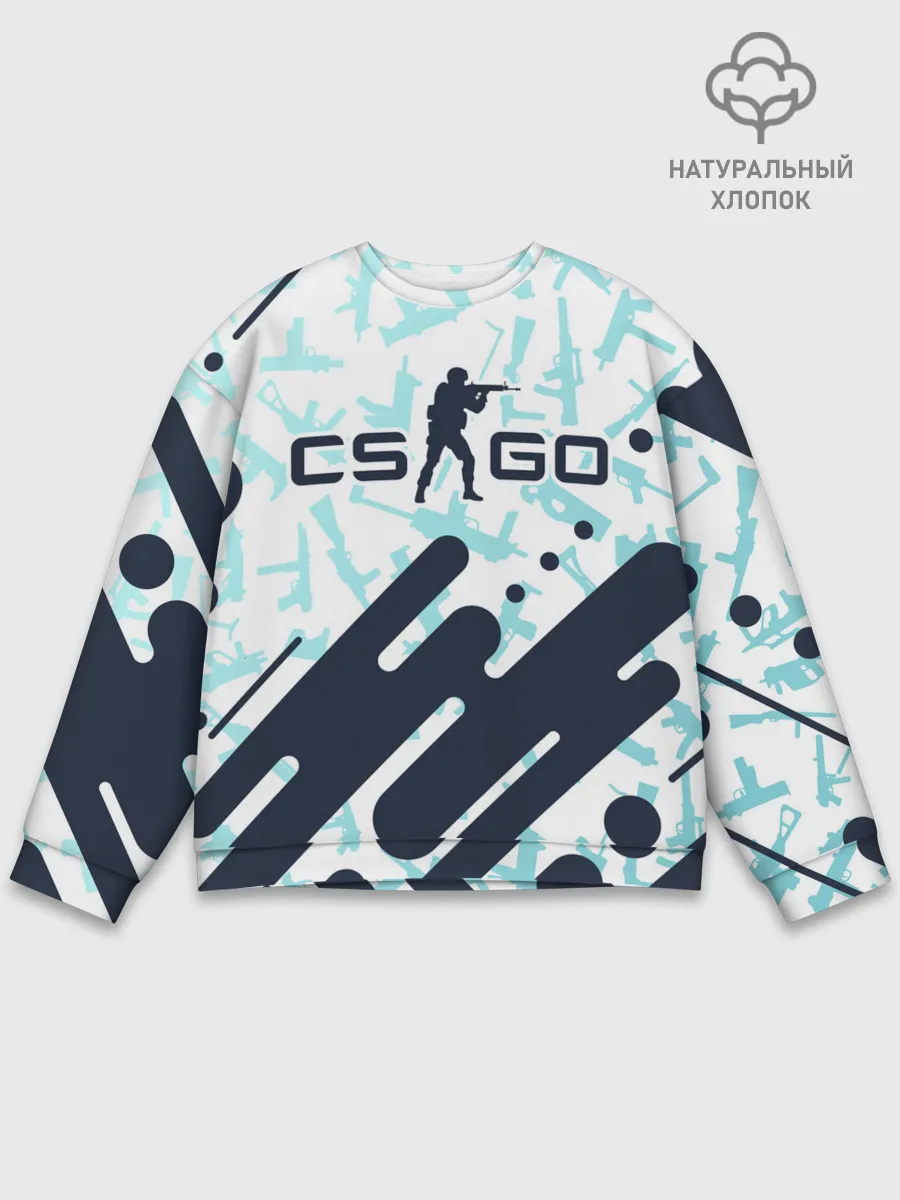 Мужской свитшот базовый / CS GO | КС ГО