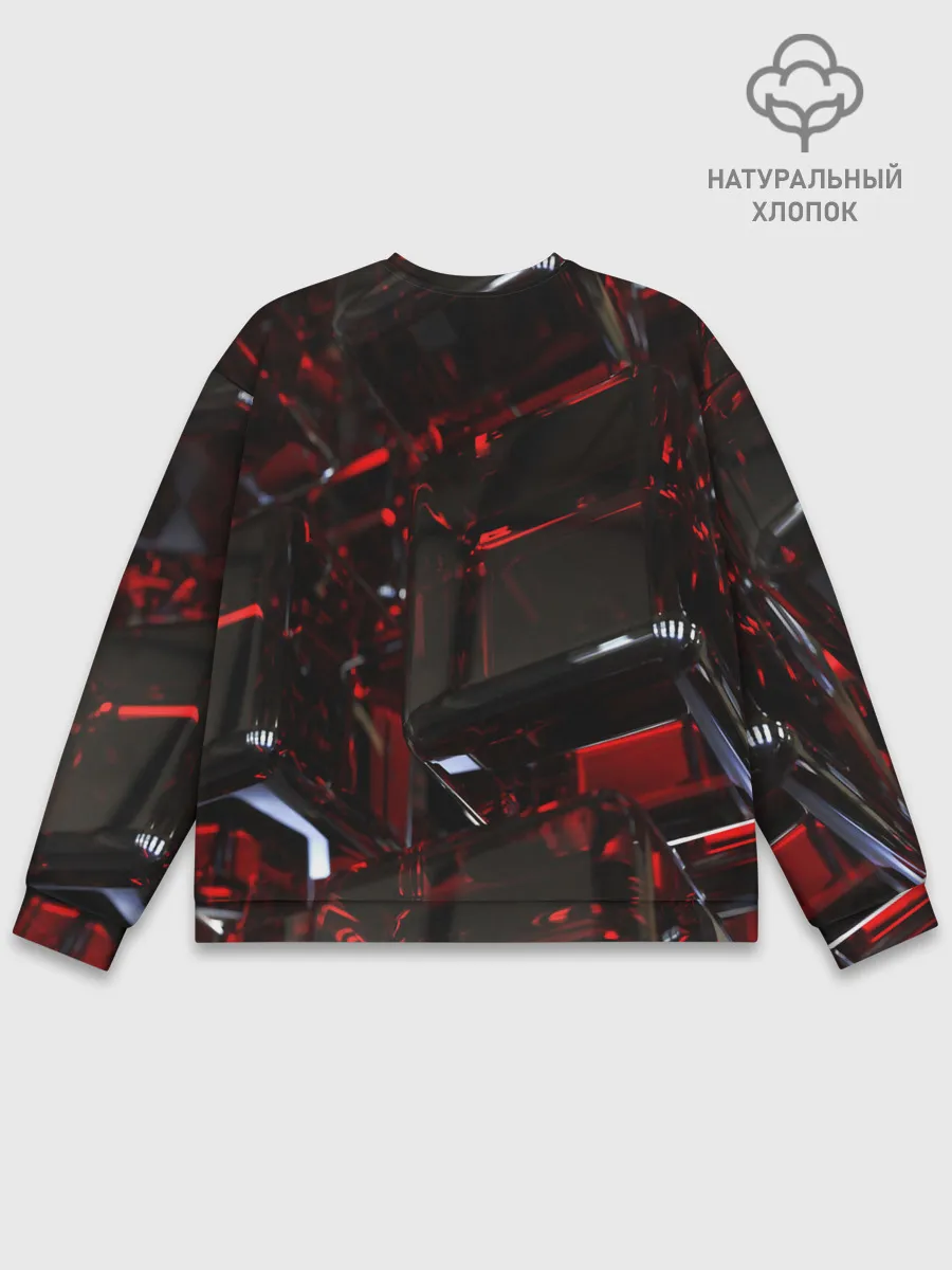 Мужской свитшот базовый / МЕТАЛЛИЧЕСКИЙ