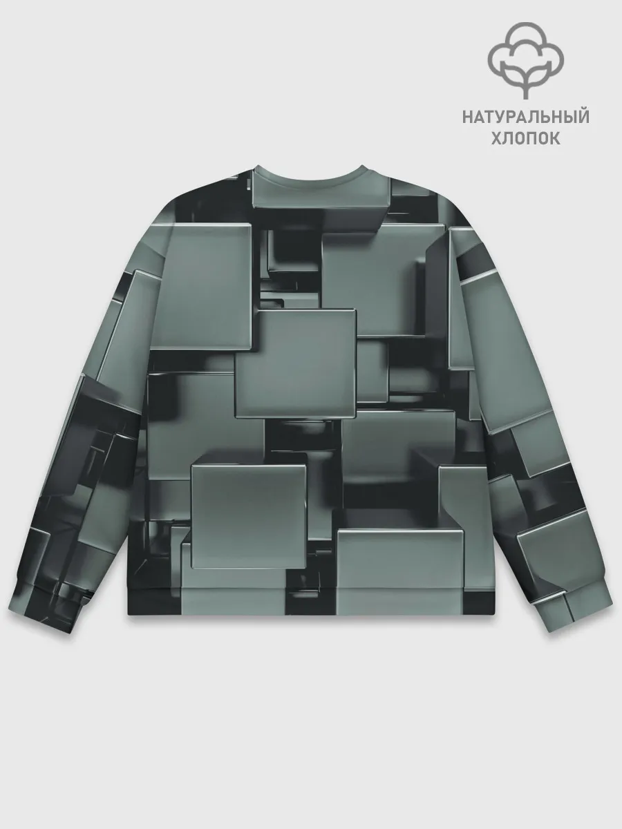 Мужской свитшот базовый / КУБИЗМ