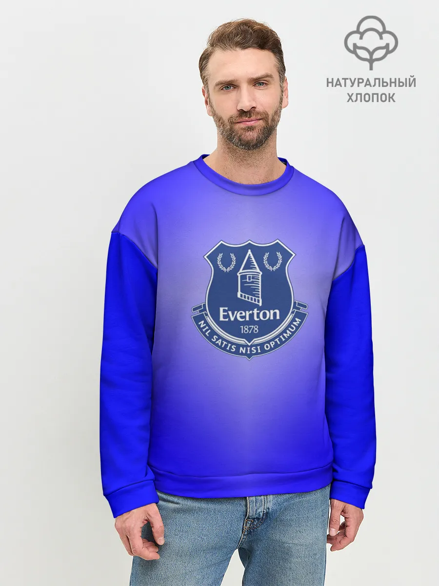 Мужской свитшот базовый / Эвертон 3D