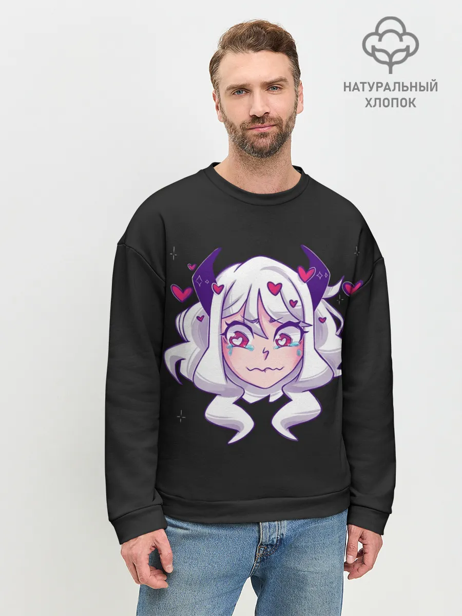 Мужской свитшот базовый / Helltaker