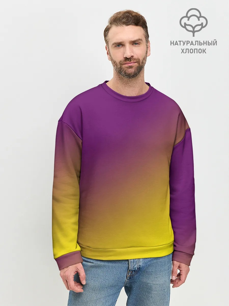 Мужской свитшот базовый / ГРАДИЕНТ