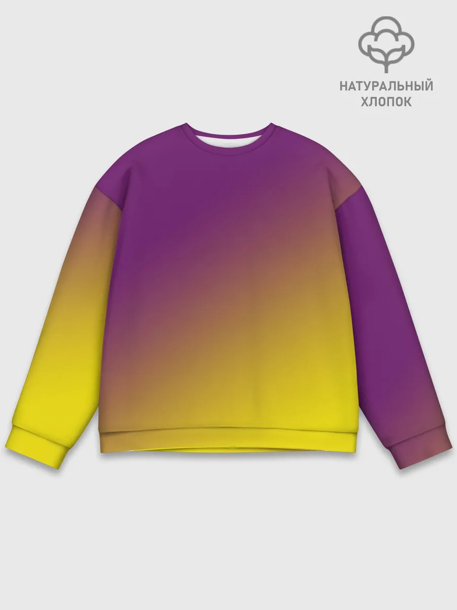Мужской свитшот базовый / ГРАДИЕНТ