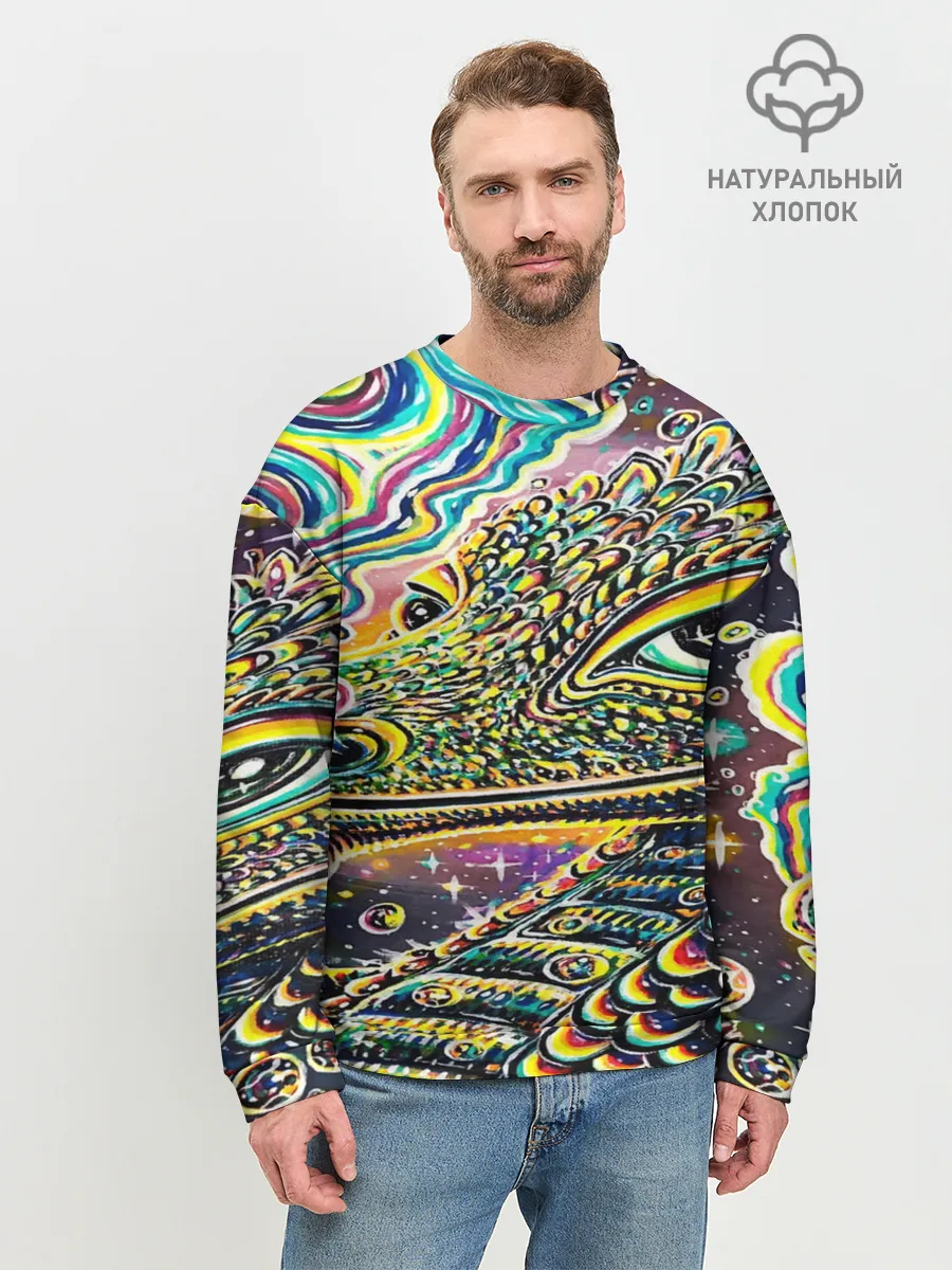 Мужской свитшот базовый / ИМПРЕССИОНИЗМ