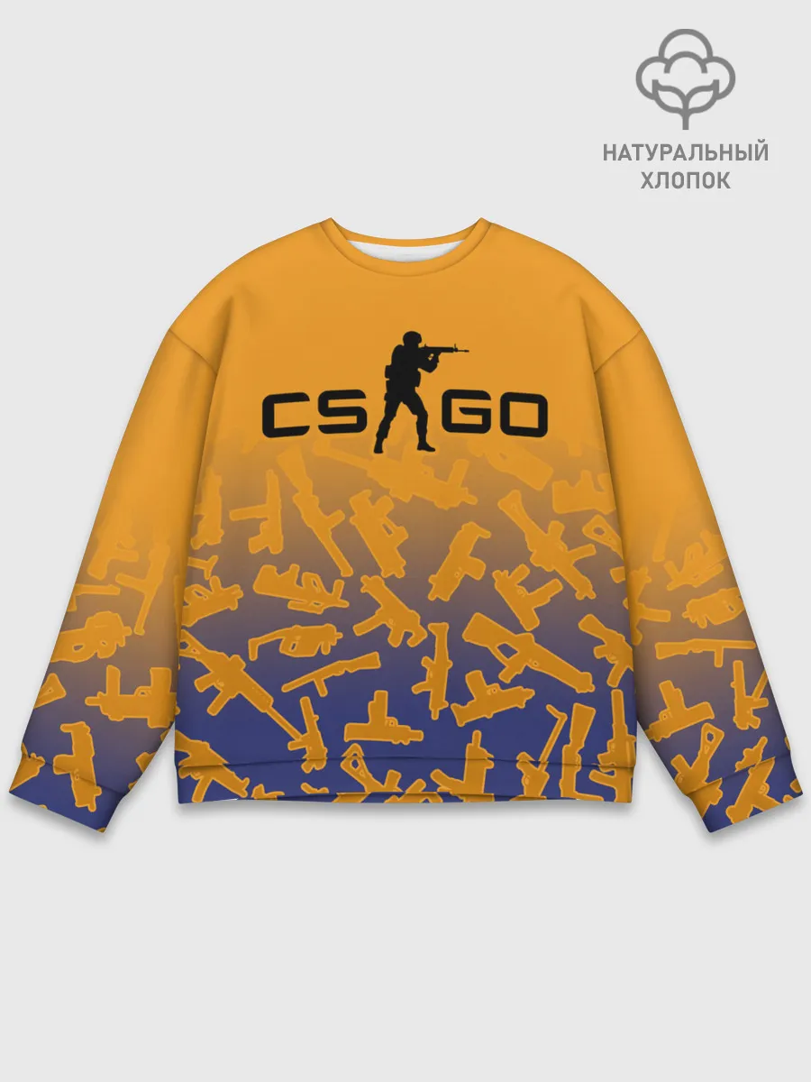 Мужской свитшот базовый / CS GO | КС ГО