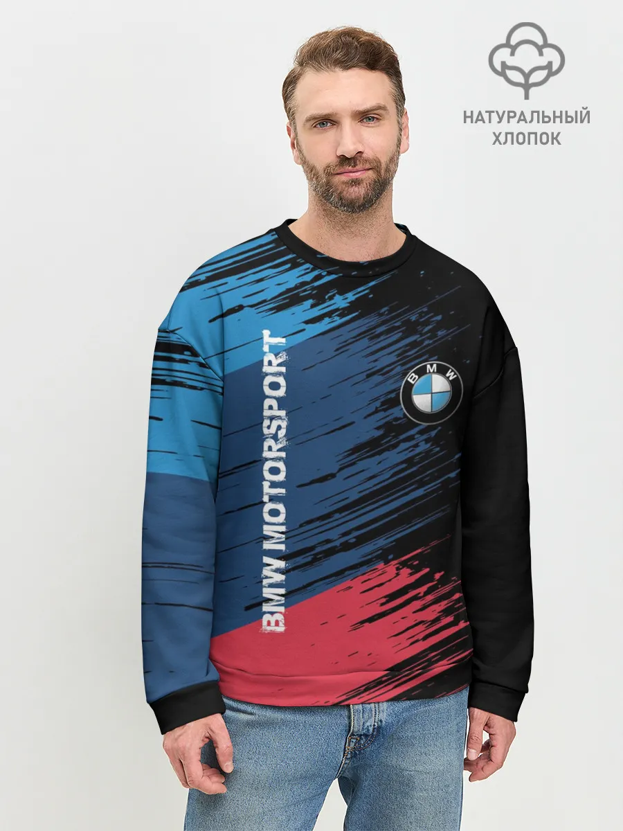 Мужской свитшот базовый / BMW MOTORSPORT