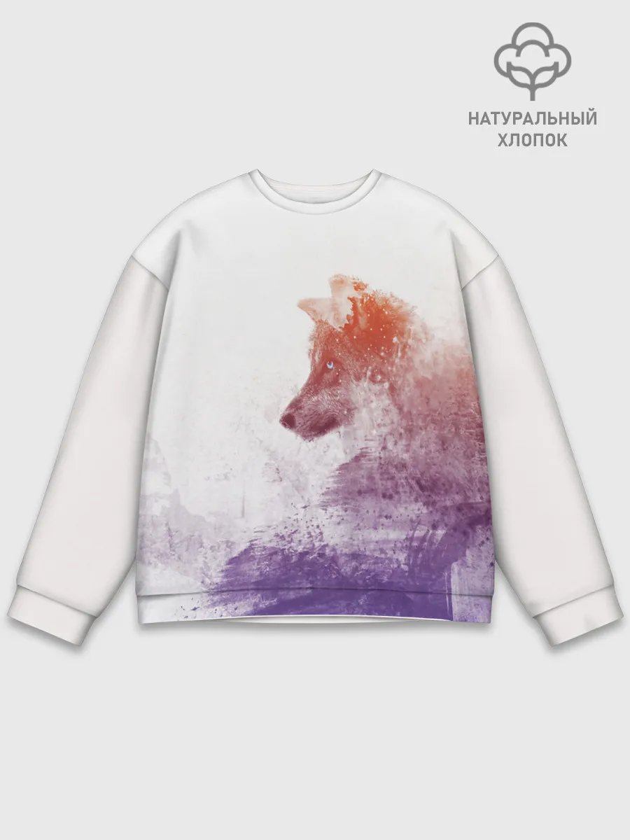 Мужской свитшот базовый / ВОЛК