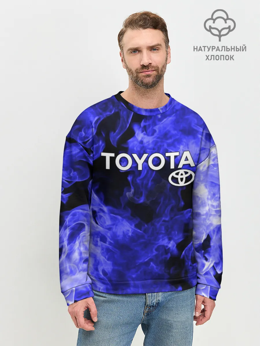 Мужской свитшот базовый / TOYOTA