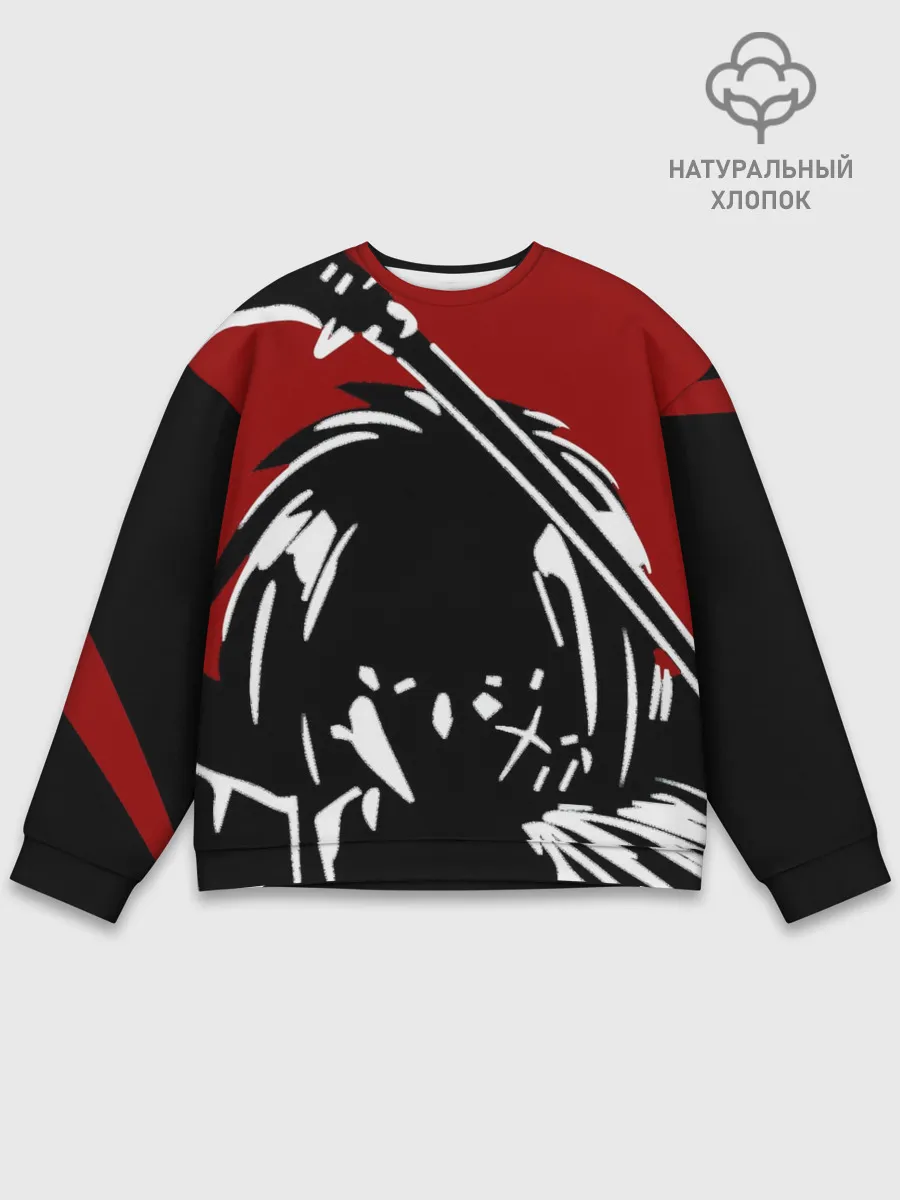 Мужской свитшот базовый / Химура Кэнсин Самурай Х