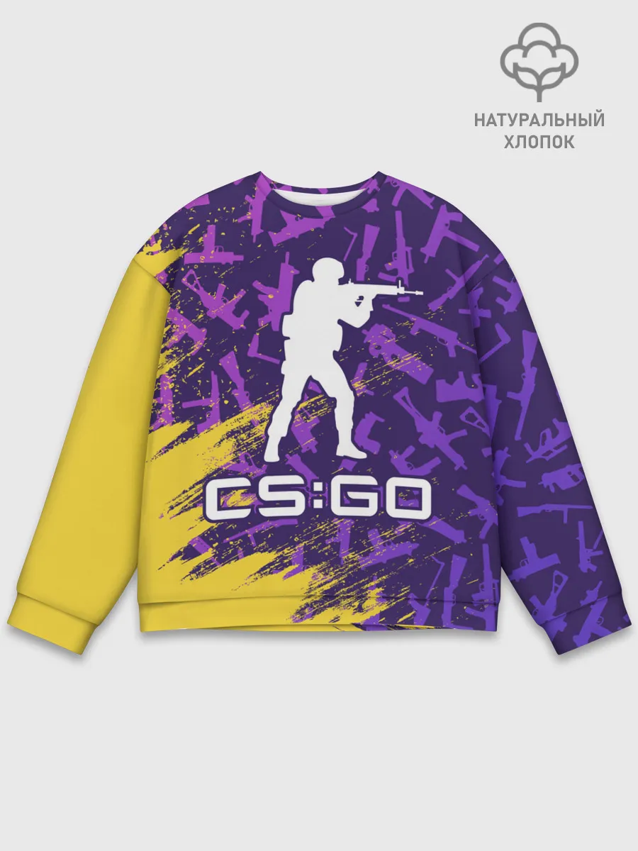 Мужской свитшот базовый / CS GO | КС ГО