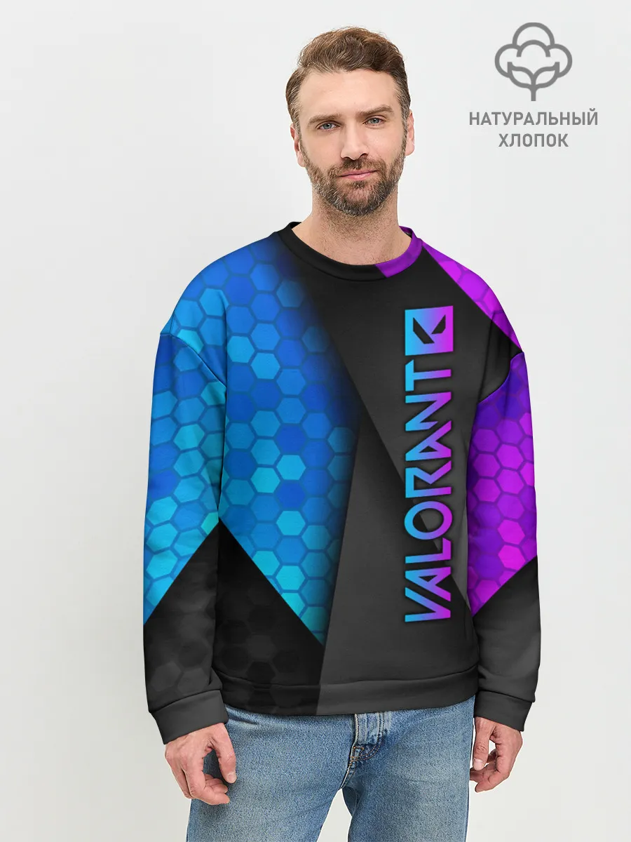 Мужской свитшот базовый / Valorant