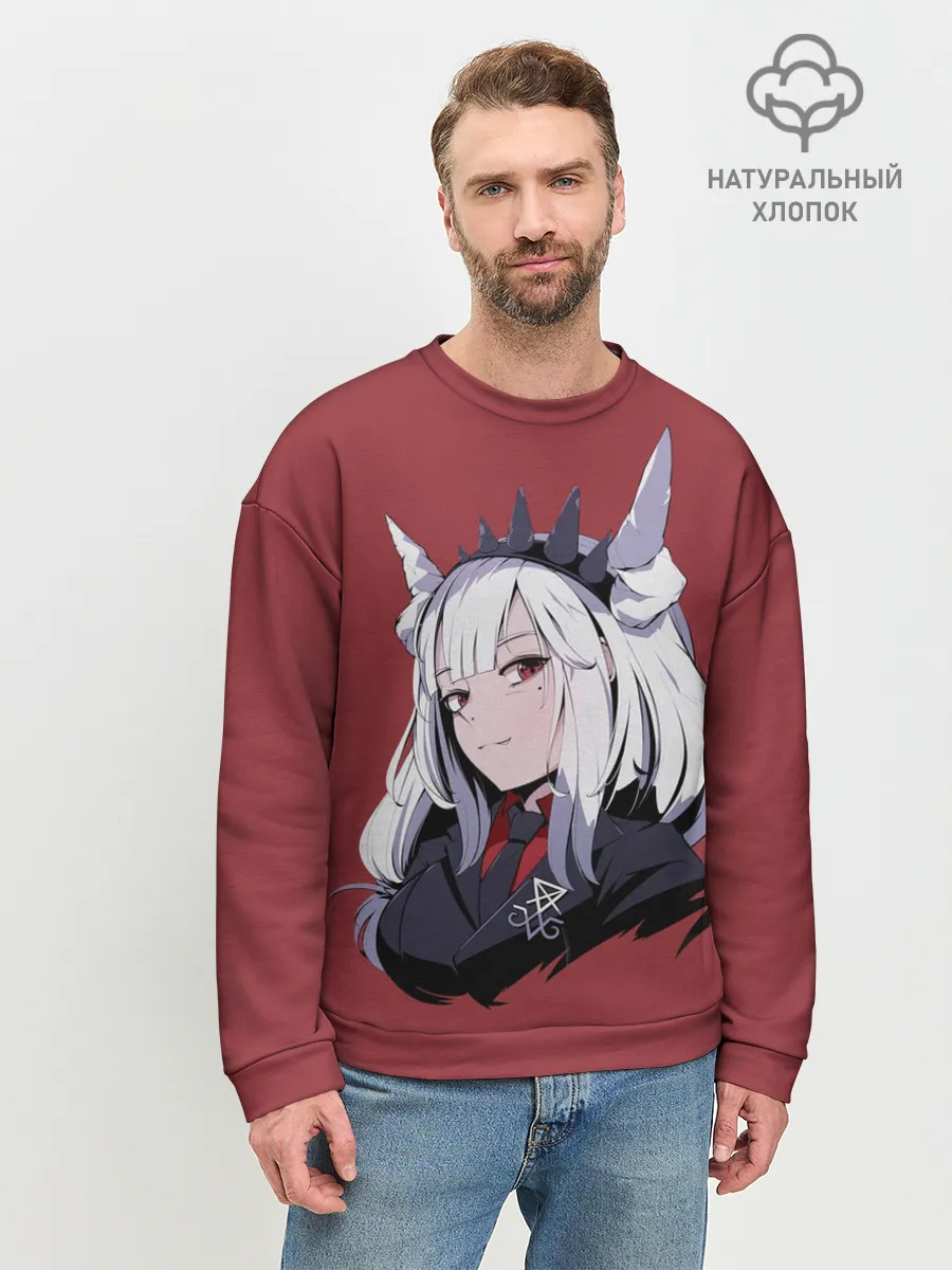 Мужской свитшот базовый / Helltaker