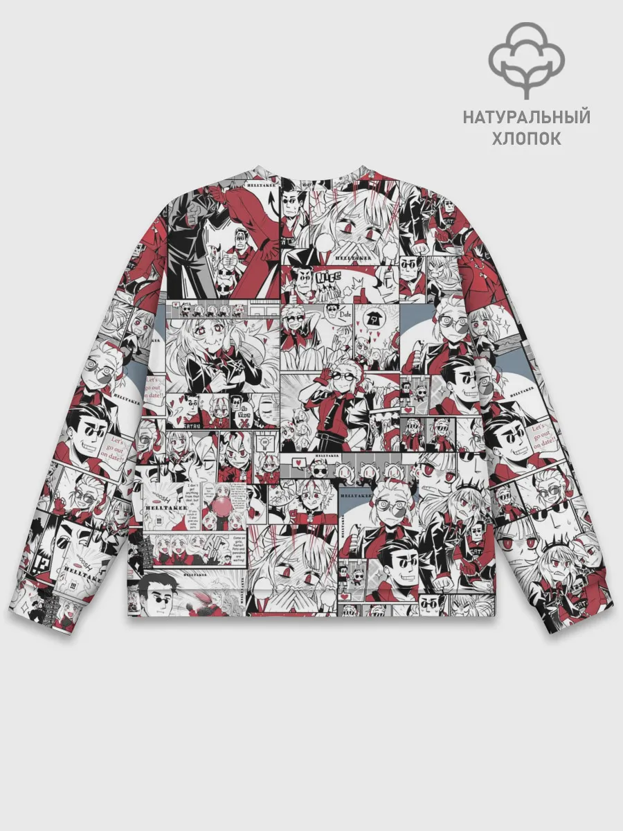 Мужской свитшот базовый / HELLTAKER