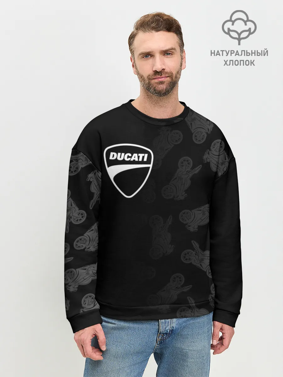 Мужской свитшот базовый / DUCATI [1]