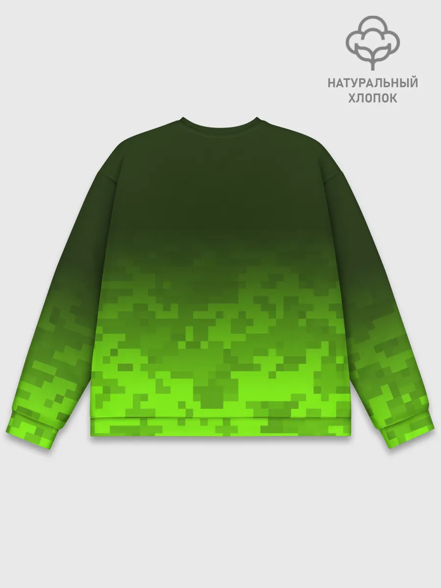 Мужской свитшот базовый / MINECRAFT / МАЙНКРАФТ