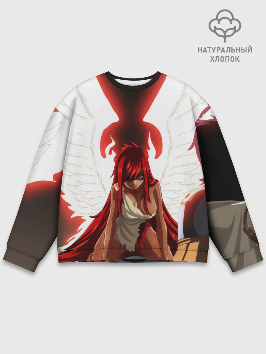 Мужской свитшот базовый / Эльза Фейри Тейл