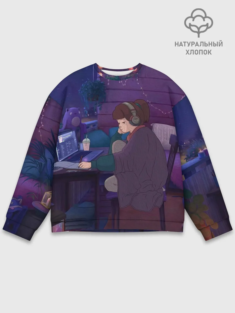 Мужской свитшот базовый / ЛЕТО