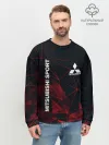 Мужской свитшот базовый / MITSUBISHI