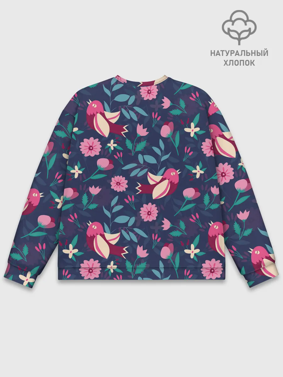 Мужской свитшот базовый / Арт джунгли