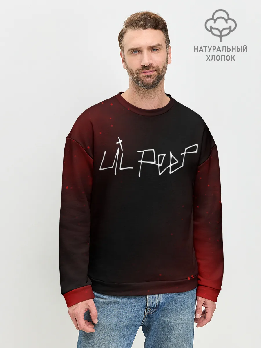 Мужской свитшот базовый / LIL PEEP / ЛИЛ ПИП