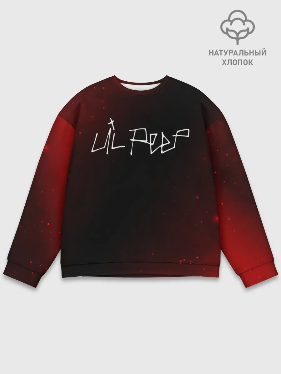 Мужской свитшот базовый / LIL PEEP / ЛИЛ ПИП